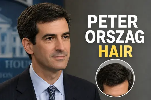 Peter Orszag hair and professional hairstyle